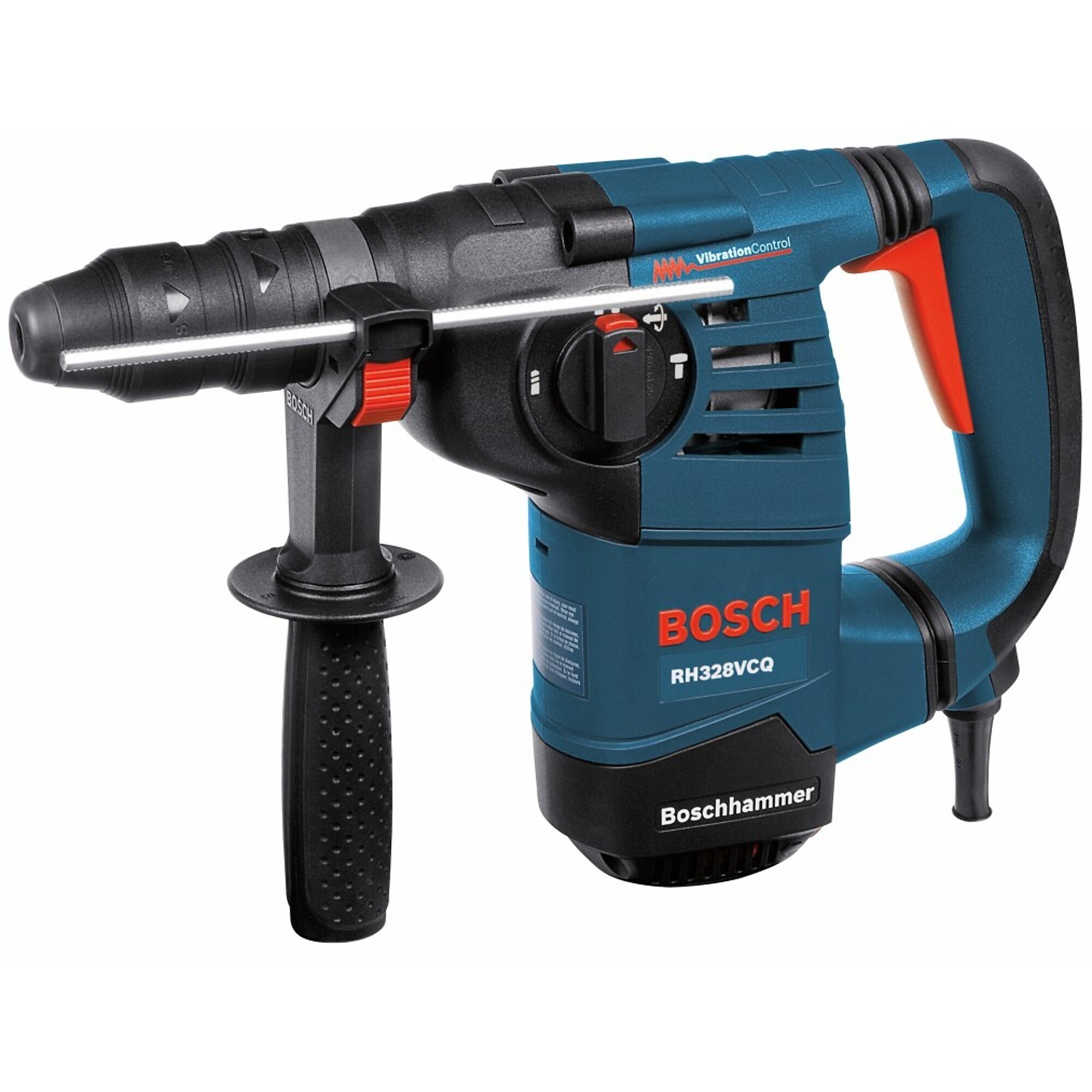 Bosch SDS-Plus Rotary Hammer, 1-1/8in. Chuck, 120V, 8 Amp, Vibration Control, Model# RH328VCQ